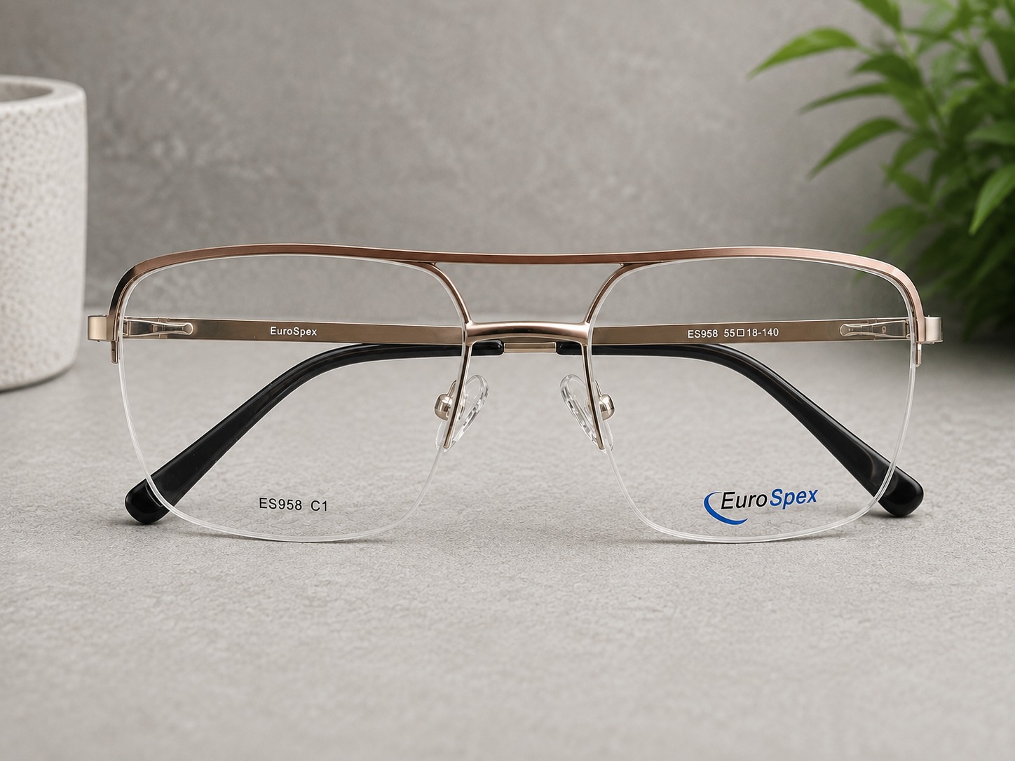 ES958 C1 – by Euro Spex — Spectacle Frames
