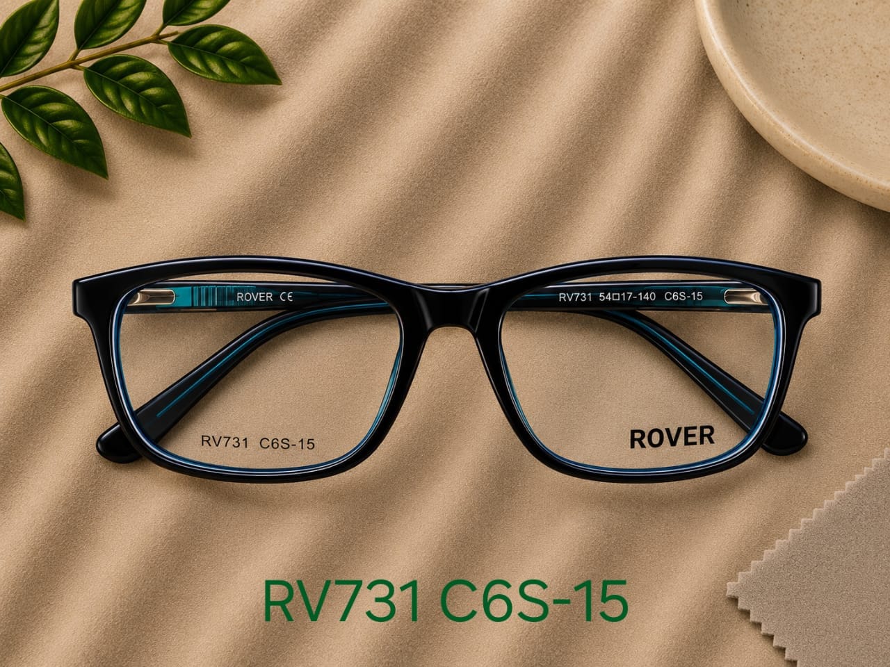 RV731 C6S-15 by Rover — Spectacle Frames